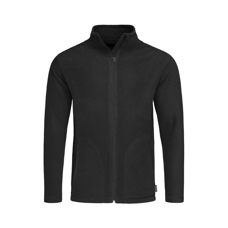 Bunda STEDMAN ACTIVE FLEECE JACKET MEN černá L Bunda STEDMAN ACTIVE FLEECE JACKET MEN černá L